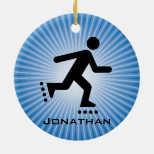 Ornamento de Skating Inline