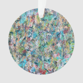 Ornamento de Sombra Azul