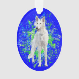 Ornamento de Splatter Silken Windhound