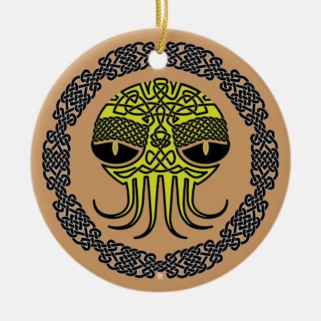 Ornamento de Squidmas - misterioso (Frente)