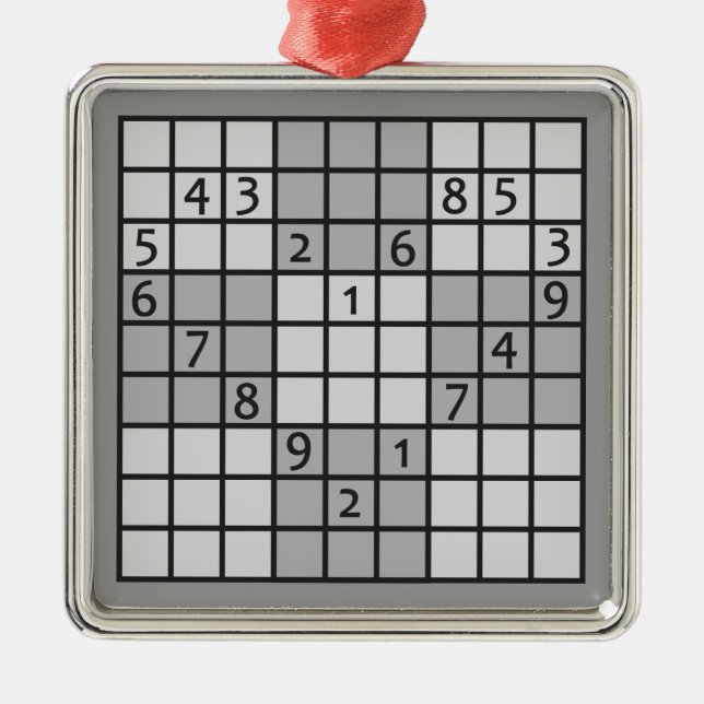 Ornamento de SUDOKU (Frente)