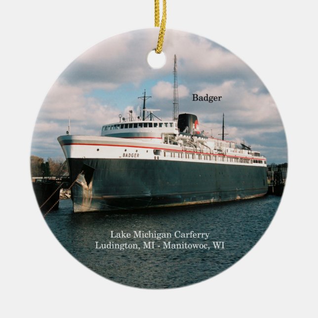 Ornamento de texugo (Frente)