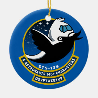 Ornamento de Tweetup do parque da opinião do