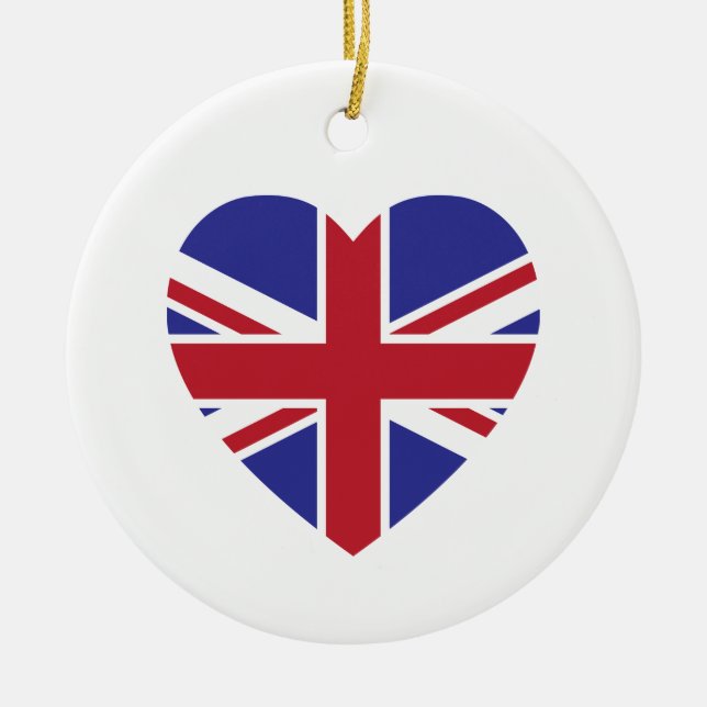 Ornamento de Union Jack (Frente)
