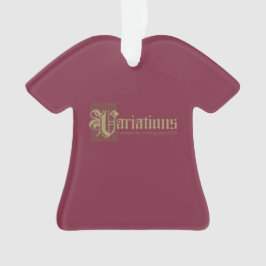 Ornamento de Variações da Guarda Noblesville Winte