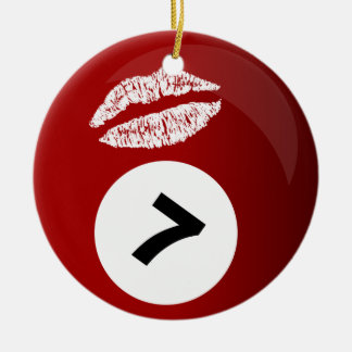 ornamento de várias mensagens do billiards