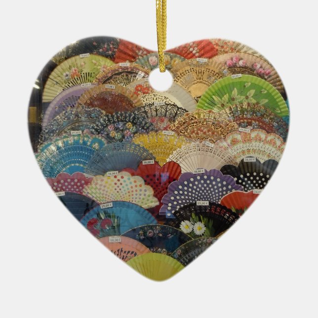 Ornamento de Ventiladores Espanhóis (Frente)