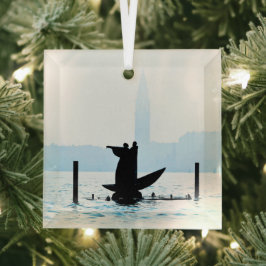 Ornamento de Vidro de MÃO