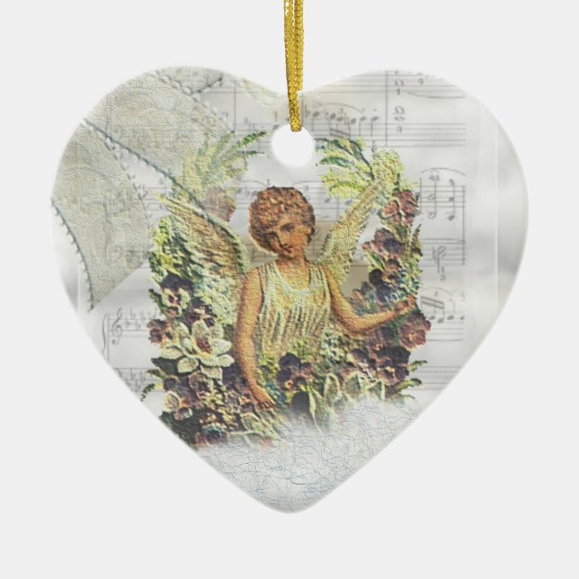 Ornamento de Vintage Angels (Frente)
