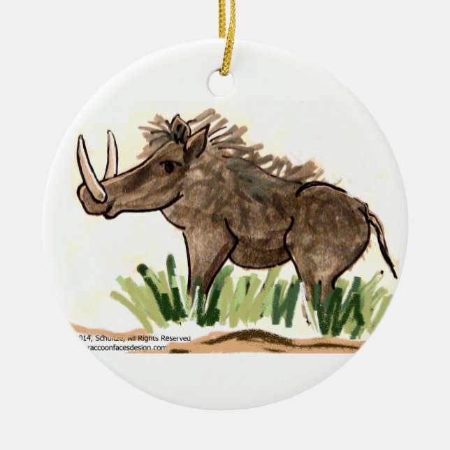 Ornamento de Warthog (Frente)