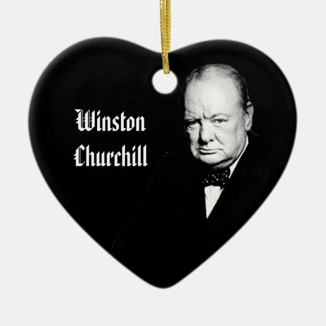 Ornamento de Winston Churchill (Frente)
