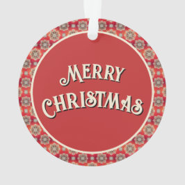 Ornamento December Snowflakes 