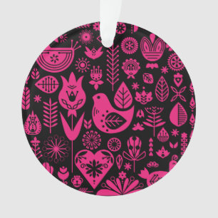 Ornamento Decorações Nórdicas de Natal Escandinavo