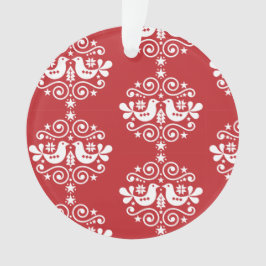 Ornamento Decorações Nórdicas de Natal Escandinavo