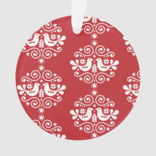 Ornamento Decorações Nórdicas de Natal Escandinavo