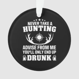 Ornamento Deer Hunter Bebendo