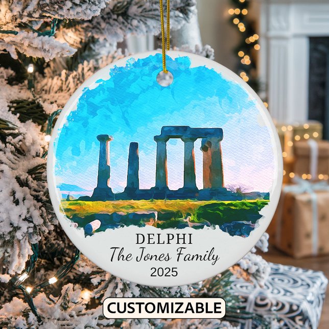Ornamento Delphi Personalizado, Grécia (Criador carregado)