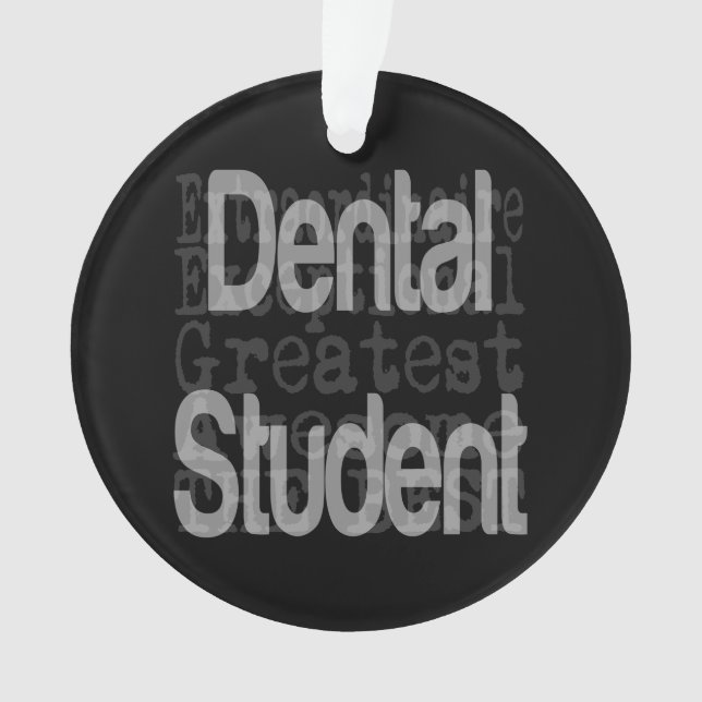 Ornamento Dental Student Extraordinaire (Frente)