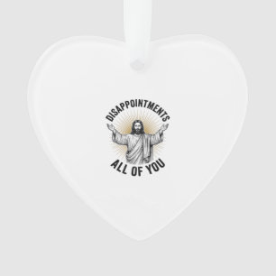 Ornamento Desapontamentos Todos Vocês Camisa Religiosa Vinta