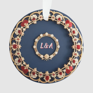 Ornamento Desenho Ornamental Floral Elegante