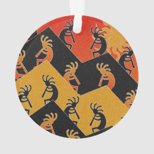 Ornamento Desert Sunset Kokopelli Sudoeste Natal Xmas