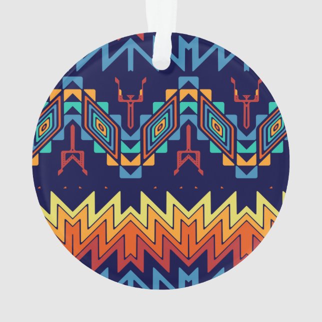 Ornamento Design abstrato de design tribal (Verso)