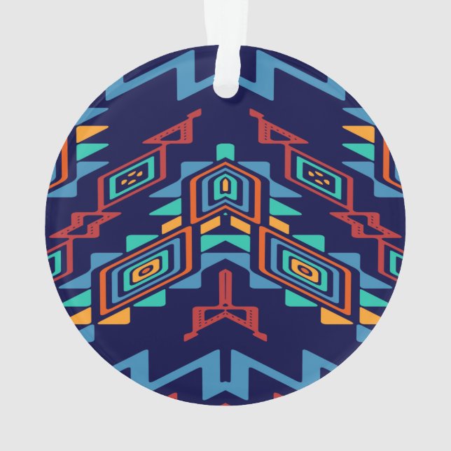 Ornamento Design abstrato de formas distorcidas (Verso)