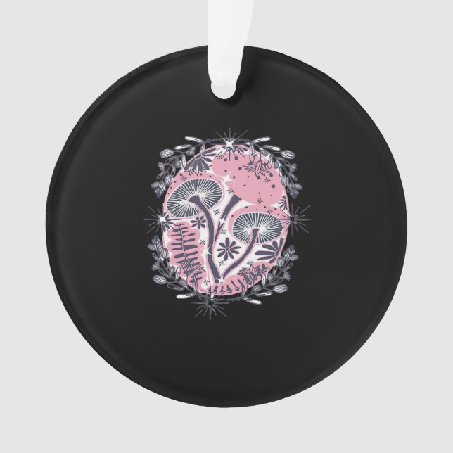 Ornamento Design Clássico de Whimsigoth Art (Frente)