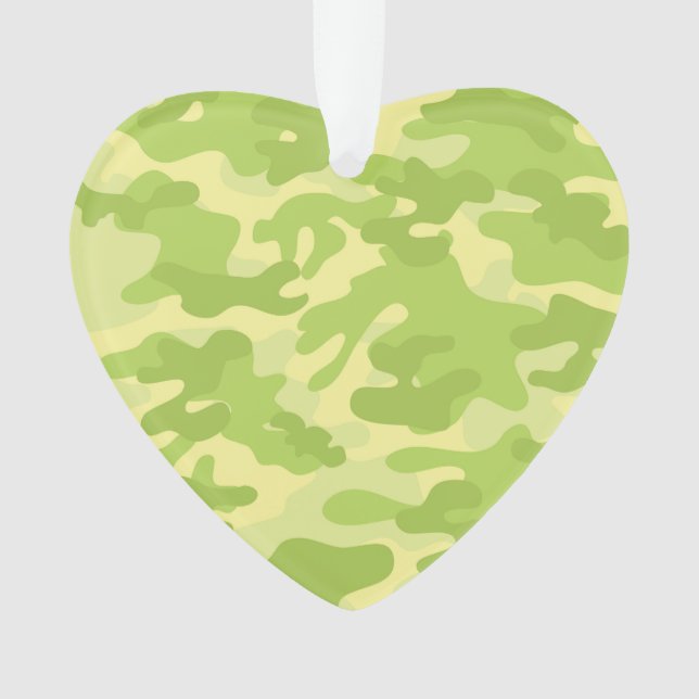 Ornamento Design de Camo Verde (Frente)
