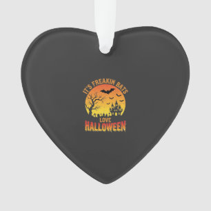 Ornamento Design de Castelo Assombrado de Halloween que os M