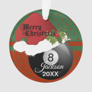 Ornamento Design de Feriado DIY Nome