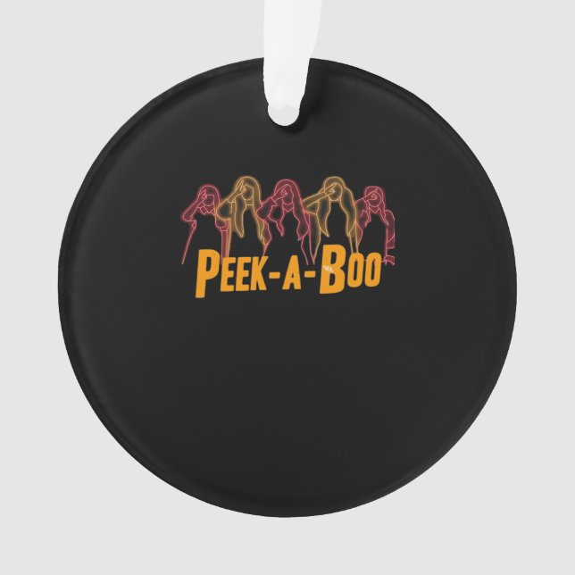 Ornamento DESIGN de LED era Peekaboo (Frente)