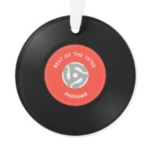 Design de Registro de Vinilo, Solteiro de 45 rpm