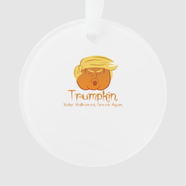 Ornamento Design de Trumpkin Clássico e Engraçado para o Hal (Frente)