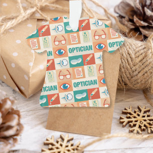 Ornamento Design icónico do óptico profissional