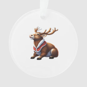 Ornamento Design Moderno e Cheio de Energia Oh Deer