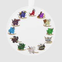 Designs de gelo da classe Dungeons e Dragon