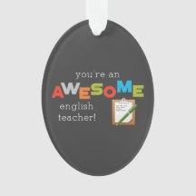 Dia de Apreciação do Professor Inglês, Incrível