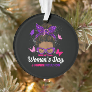 Ornamento Dia Internacional da Mulher