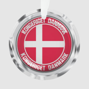 Ornamento Dinamarca Round Emblem