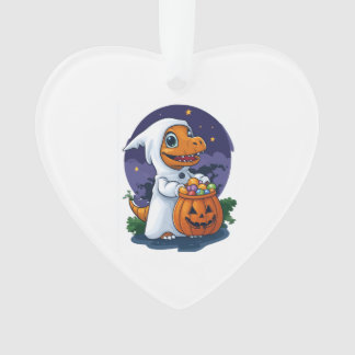 Ornamento Dino de Doce ou Travessura