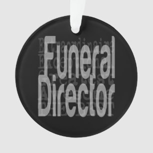 Ornamento Diretor Funeral Extraordinário