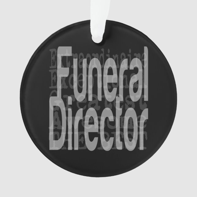 Ornamento Diretor Funeral Extraordinário (Frente)