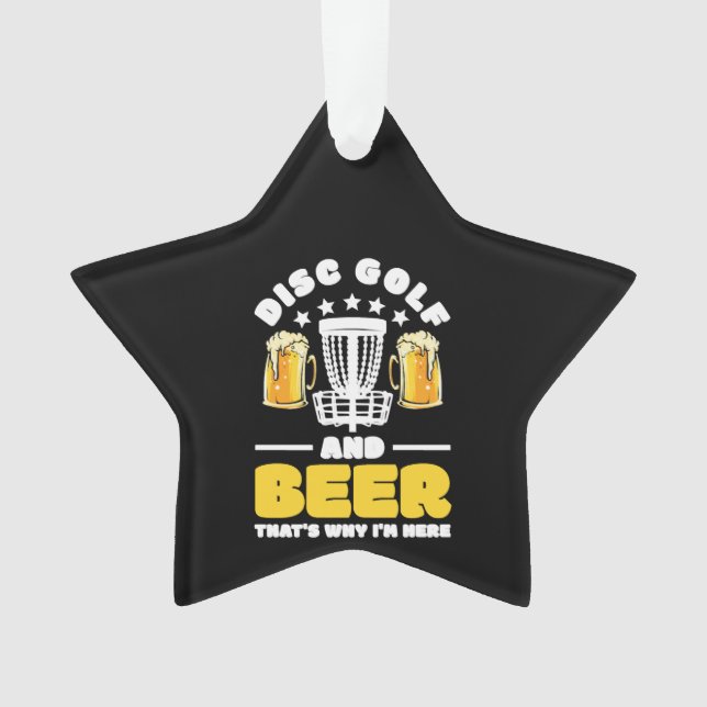 Ornamento Disc Golf Frisbee Golf (Frente)