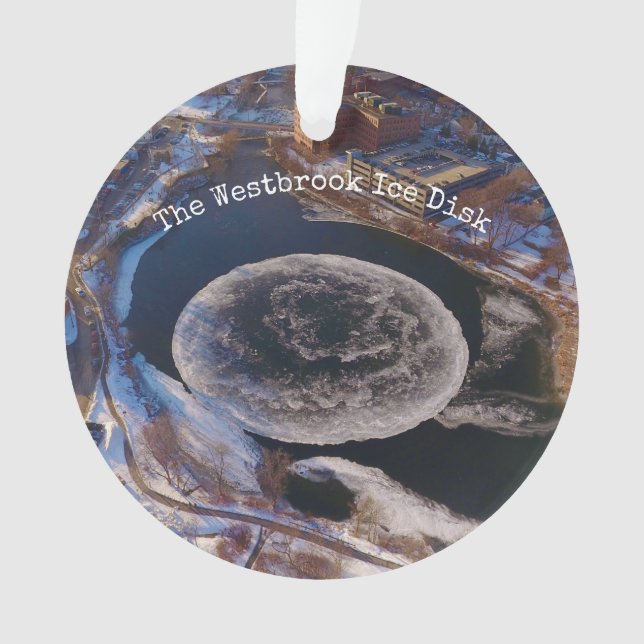 Ornamento Disco de Gelo Westbrook (Frente)