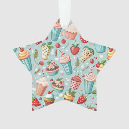 Ornamento Diversão com Sorvete