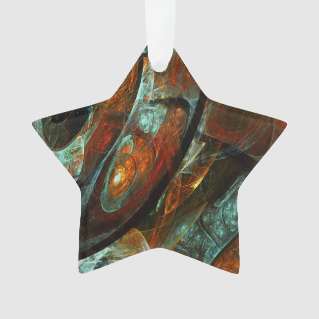 Ornamento Divisão de Abstrato de Tempo (Frente)