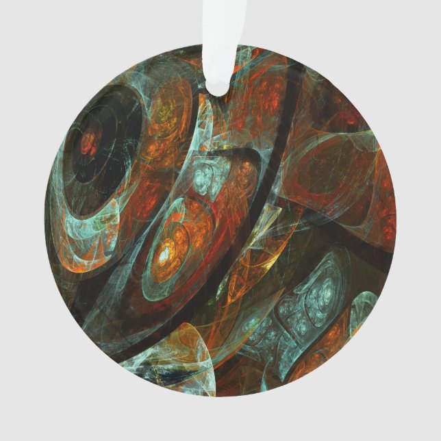 Ornamento Divisão de Abstrato de Tempo (Frente)