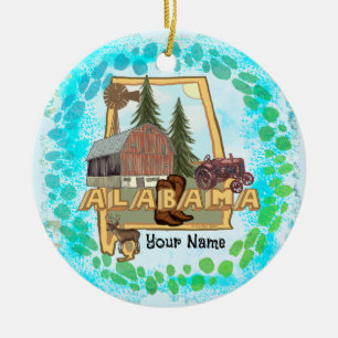 ornamento do Alabama