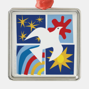 Ornamento do amor da alegria da esperança da paz